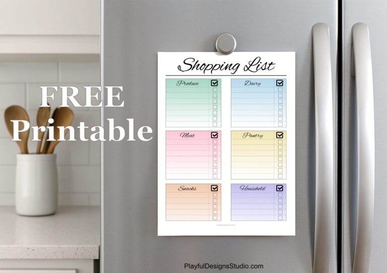 free-shopping-list-printable